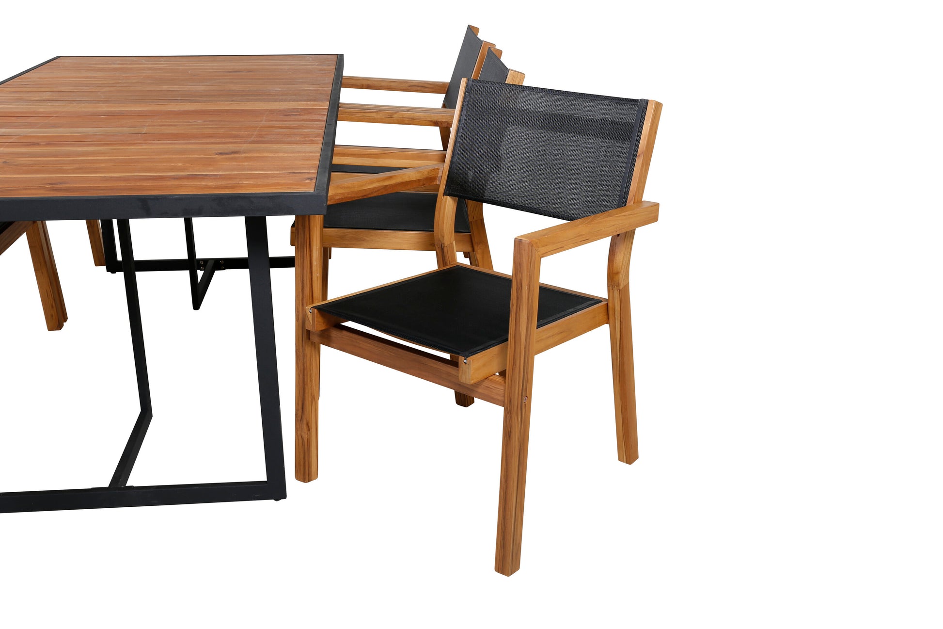 Khung Matbord med Venice Stolarna Matgrupp