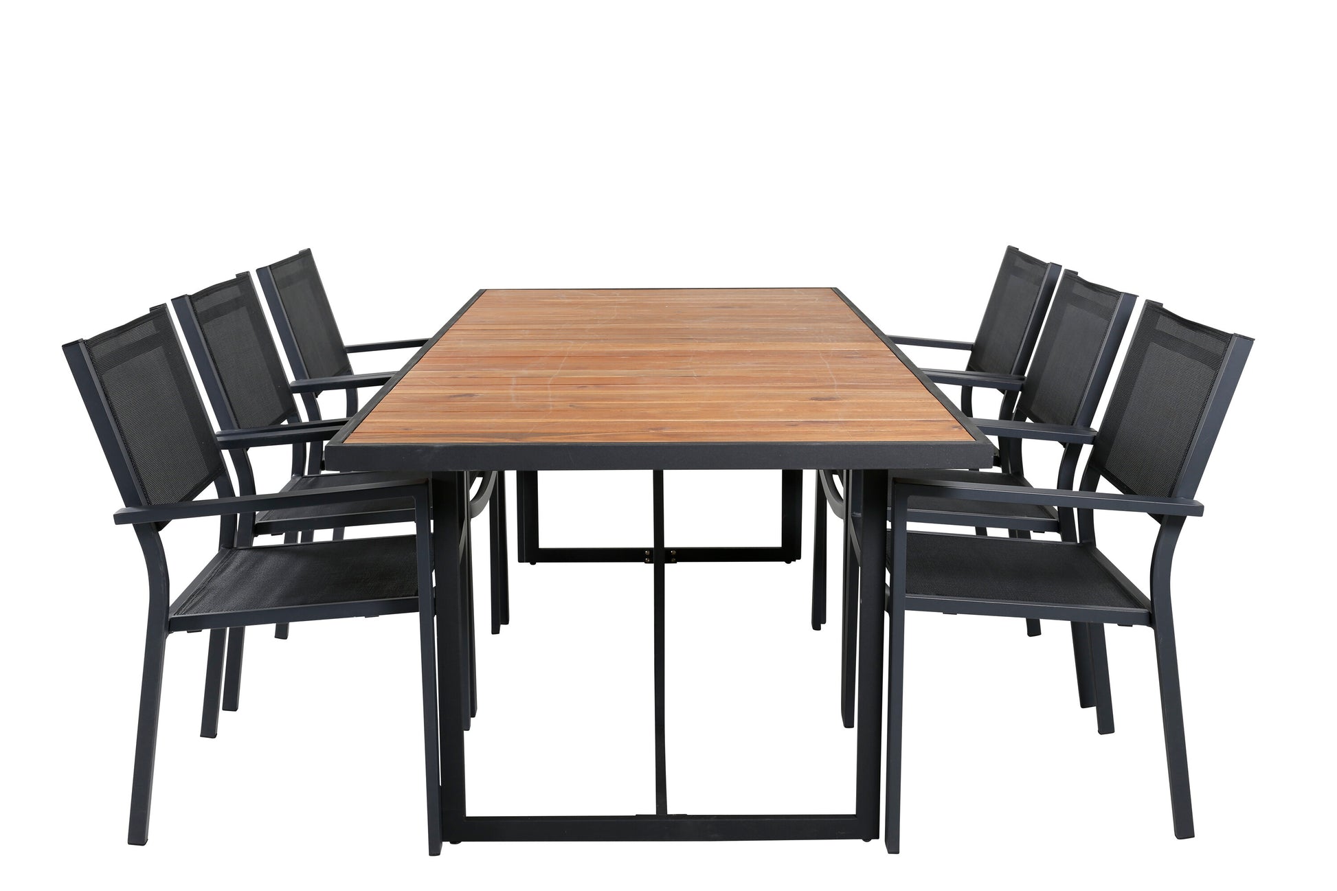 Khung Matbord med Copacabana Stolarna Matgrupp