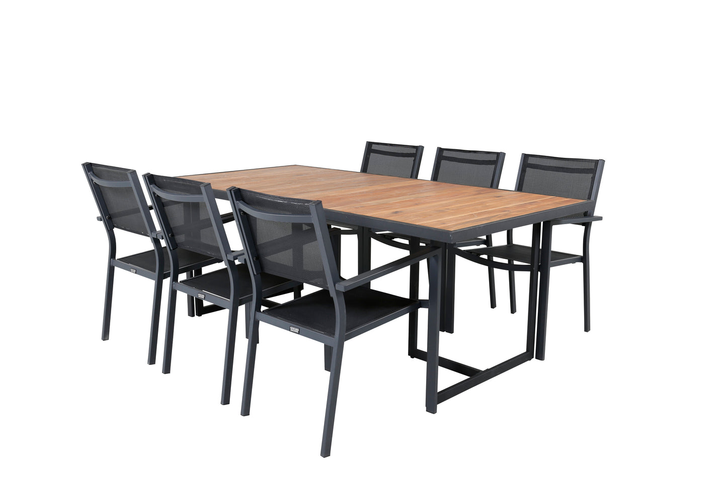Khung Matbord med Copacabana Stolarna Matgrupp