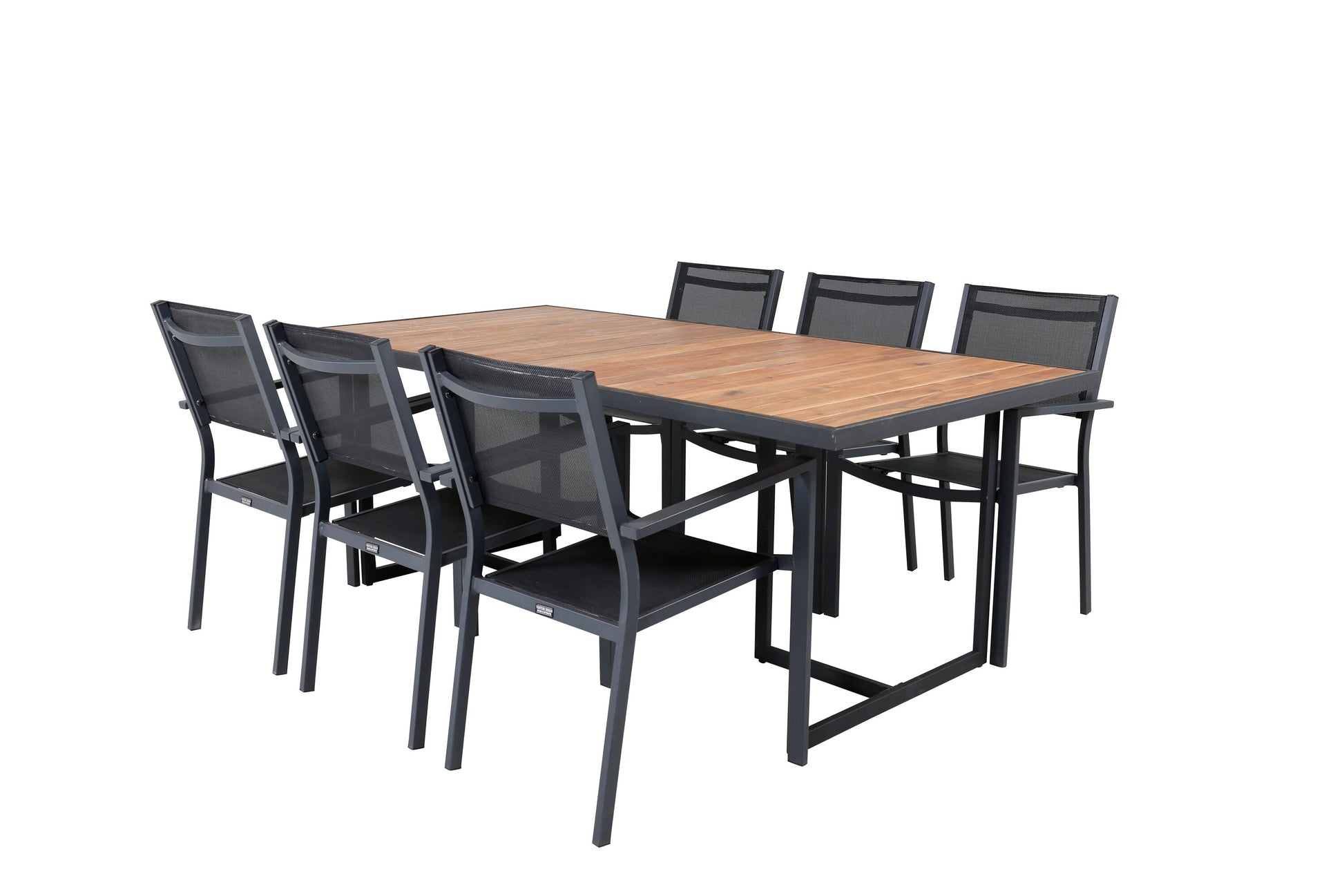 Khung Matbord med Copacabana Stolarna Matgrupp