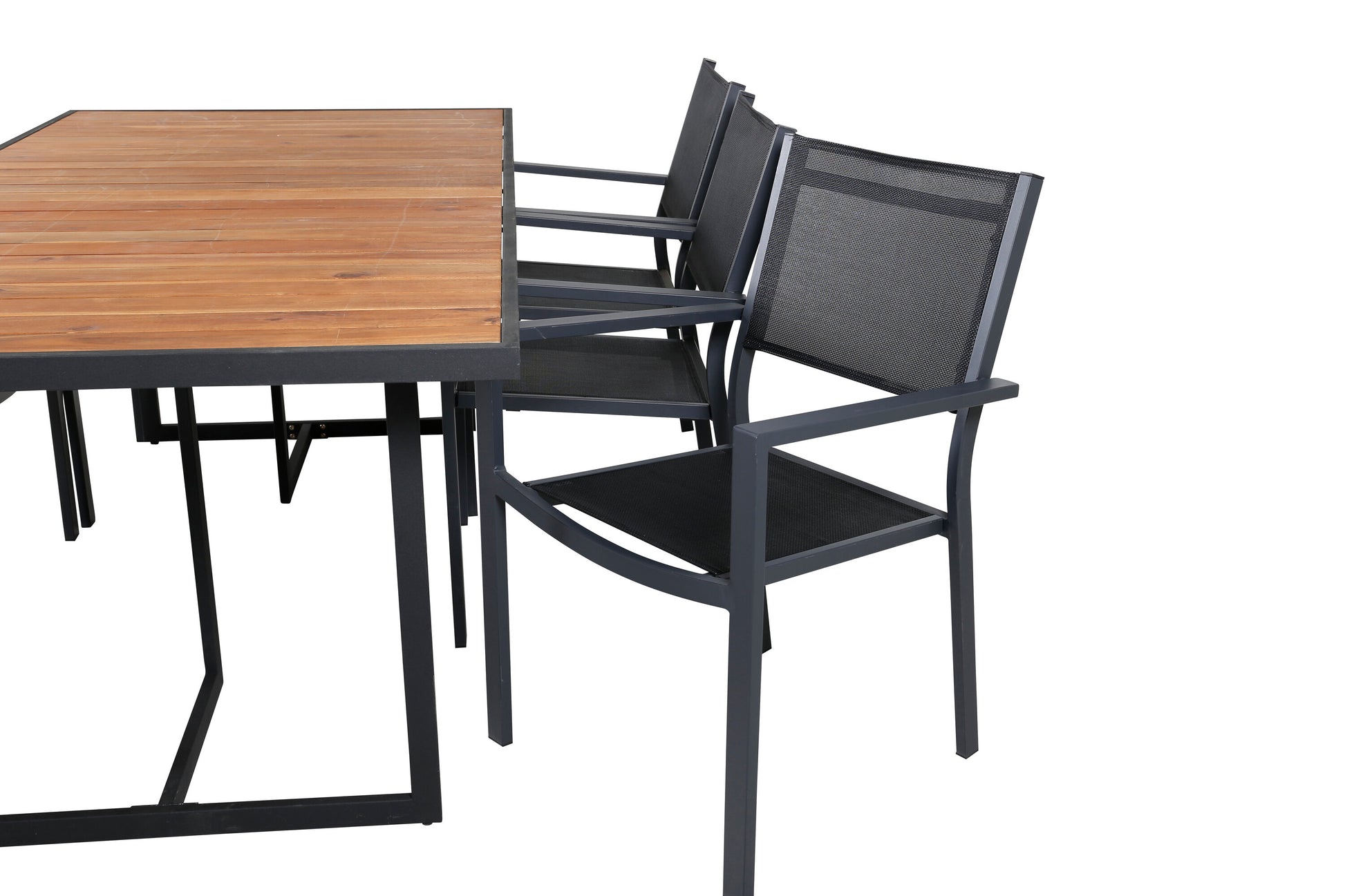 Khung Matbord med Copacabana Stolarna Matgrupp