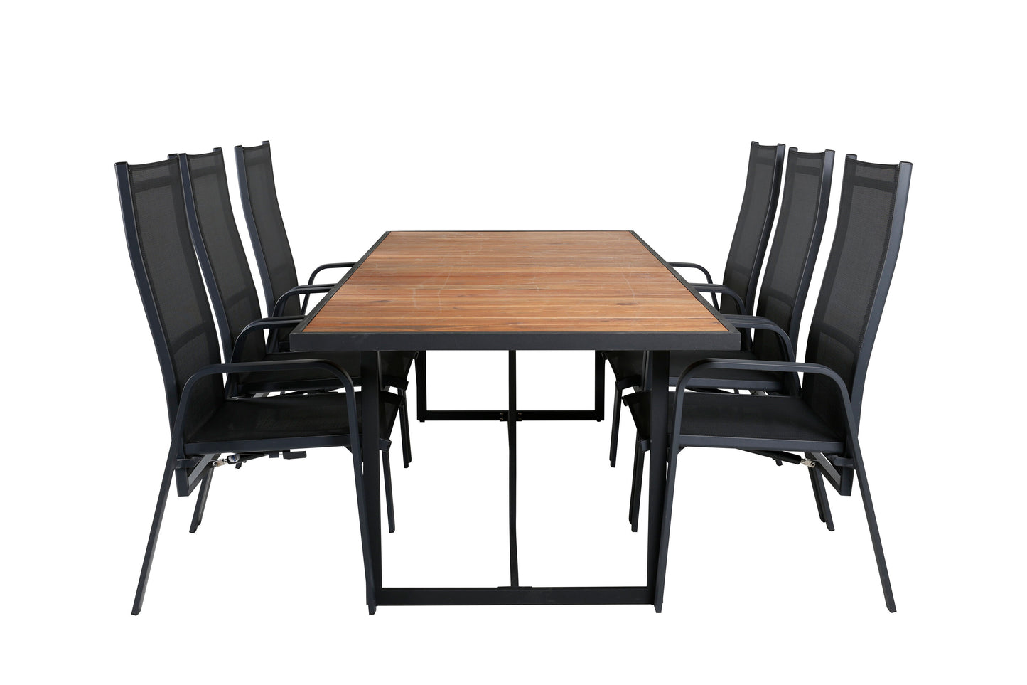 Khung Matbord med Copacabana Stolarna Matgrupp