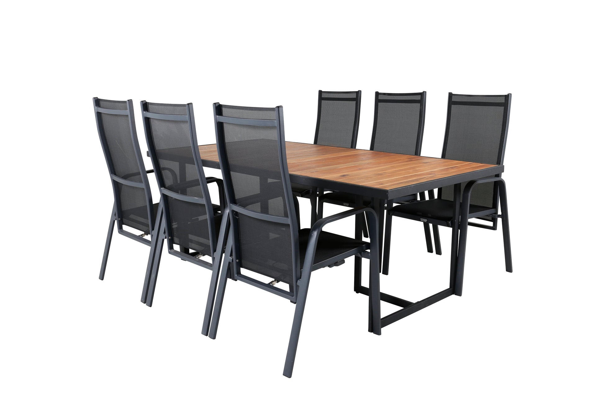 Khung Matbord med Copacabana Stolarna Matgrupp