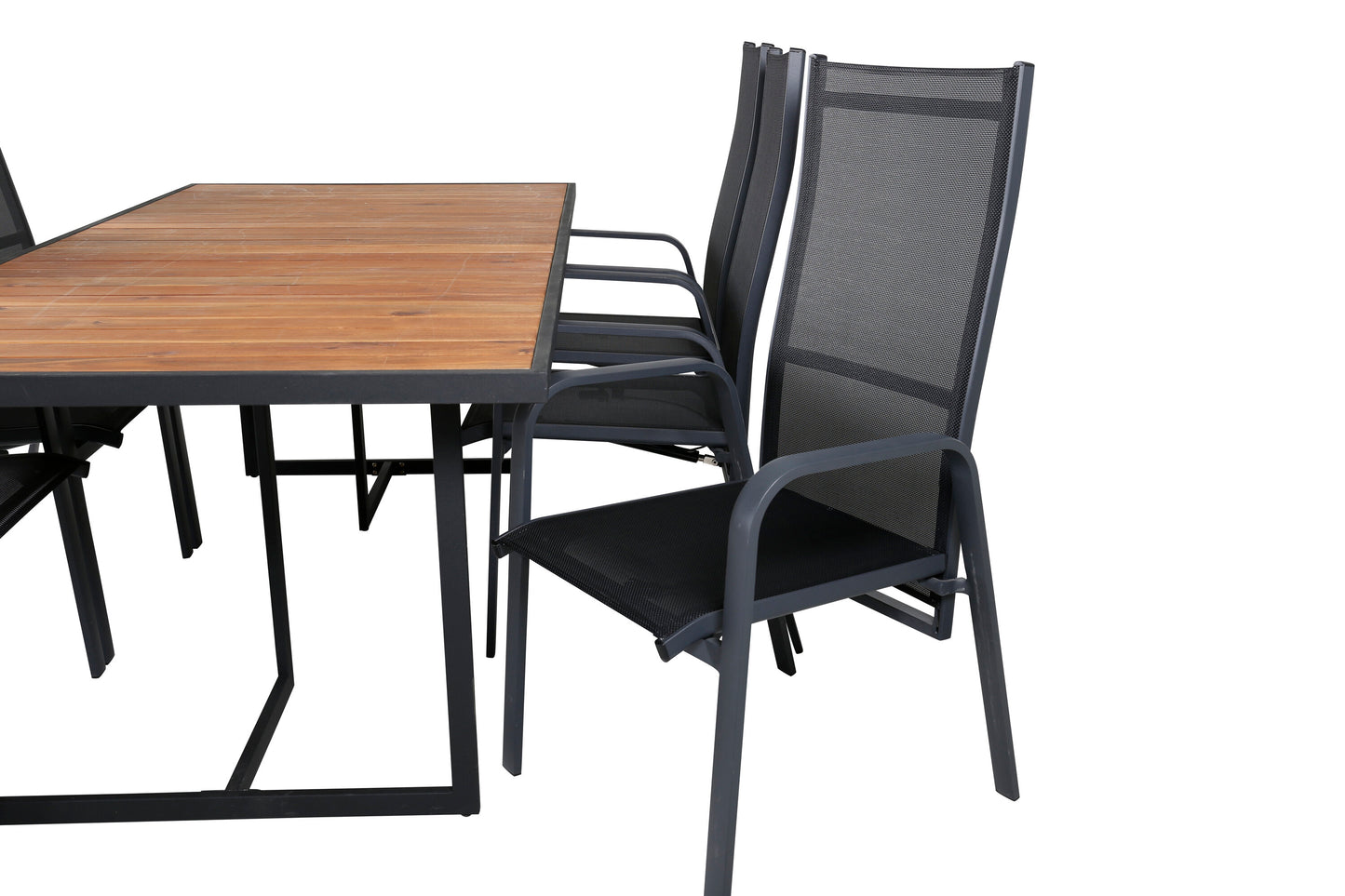 Khung Matbord med Copacabana Stolarna Matgrupp