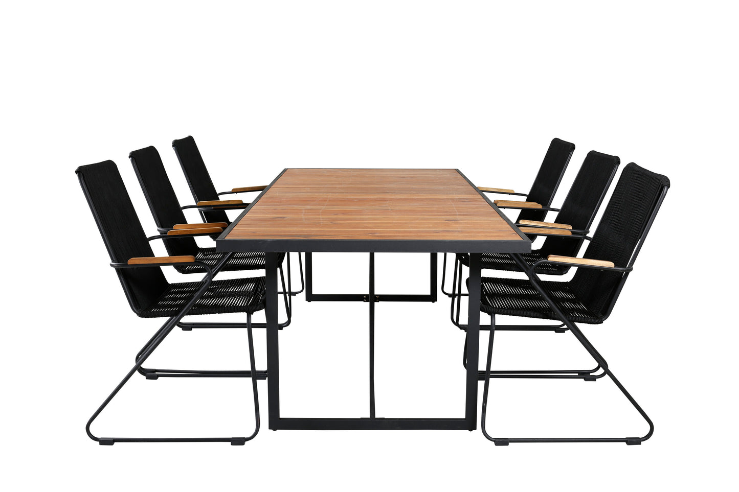 Khung Matbord med Bois Stolarna Matgrupp