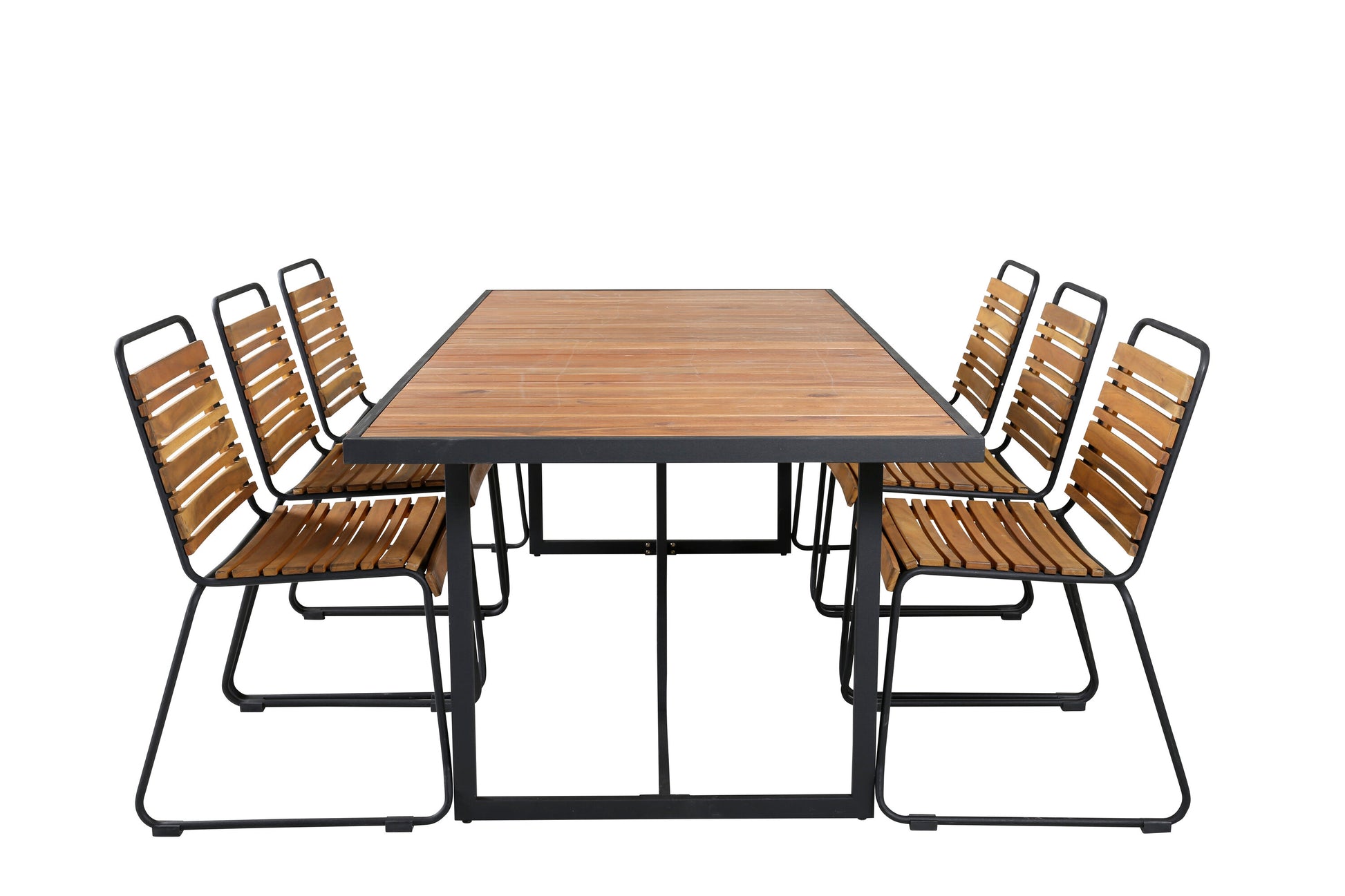 Khung Matbord med Bois Stolarna Matgrupp