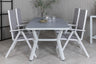 Virya Matbord med Break Stolarna – Bord: 74x160x90 Stol: 62x107,5x55