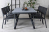 Virya Matbord med Copacabana Stolarna – Bord: 74x200x100 Stol: 60,5x88x56,5