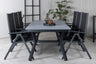 Virya Matbord med Break Stolarna – Bord: 74x200x100 Stol: 62x107,5x55