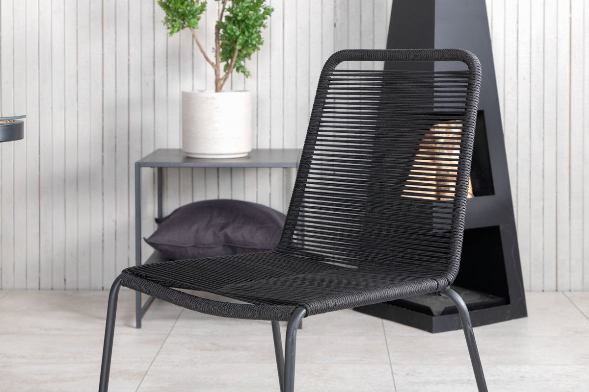 Paola Matbord med Lindos Stolarna – Bord: 74x200x100 Stol: 59x86x57