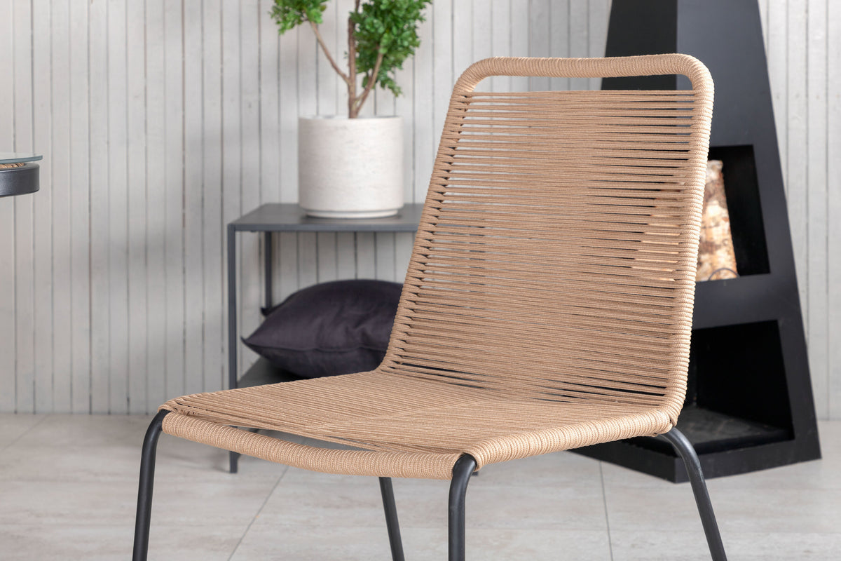 Paola Matbord med Lindos Stolarna – Bord: 74x200x100 Stol: 59x86x57