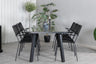 Paola Matbord med Lindos Stolarna – Bord: 74x200x100 Stol: 66x85x55