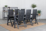 Break Matbord med Albany Stolarna – Bord: 74x205x90 Stol: 67x109,5x59