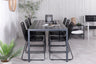 Break Matbord med Lindos Stolarna – Bord: 74x205x90 Stol: 59x86x57