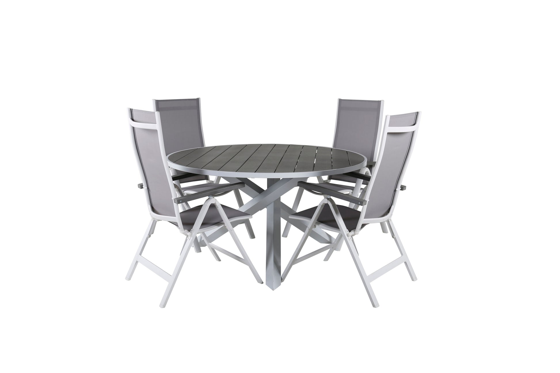 Parma Matbord med Albany Stolarna Matgrupp