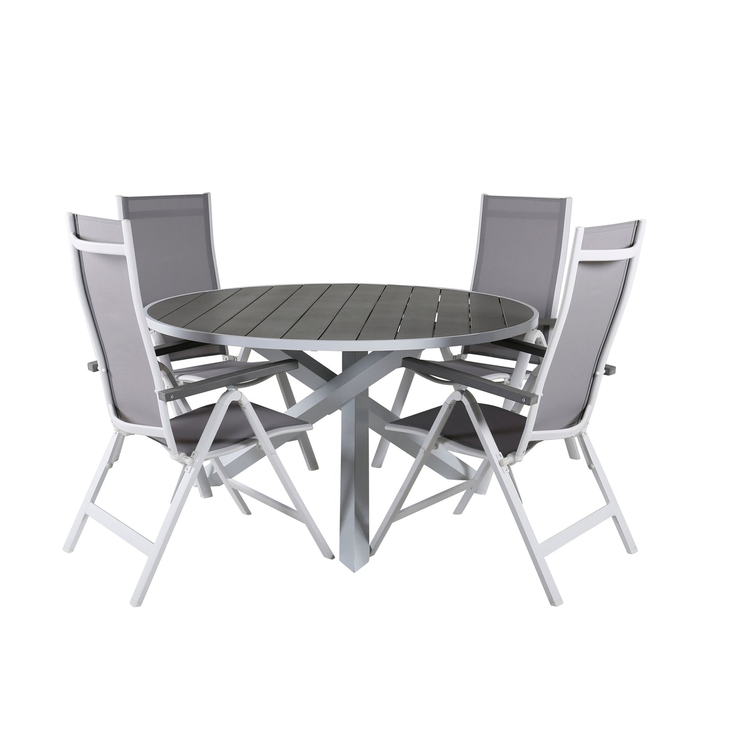 Parma Matbord med Albany Stolarna Matgrupp