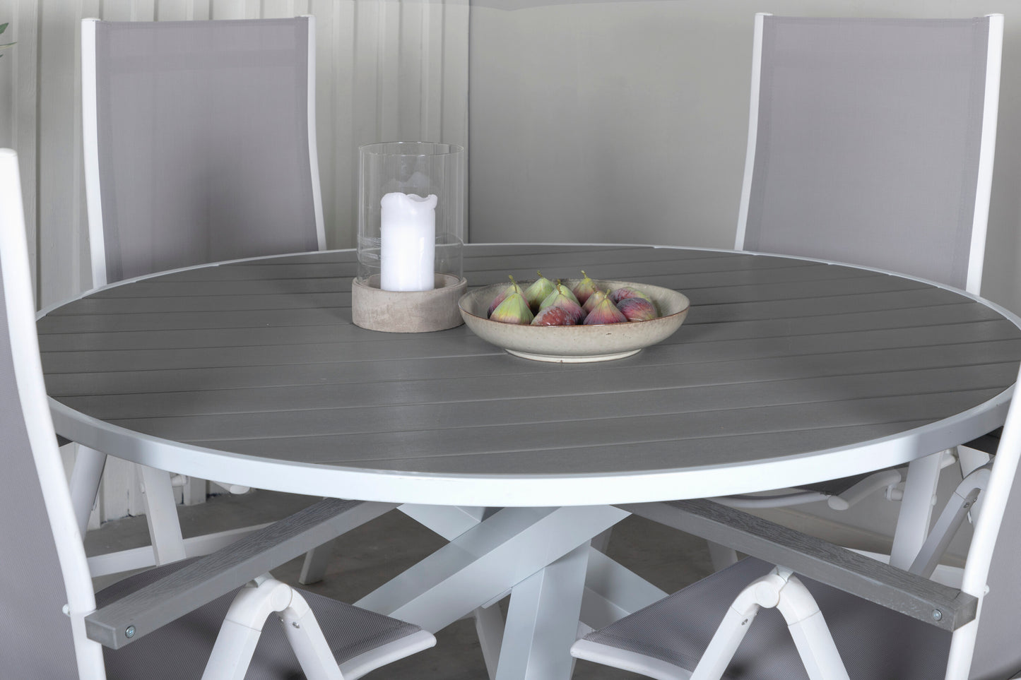 Parma Matbord med Albany Stolarna Matgrupp