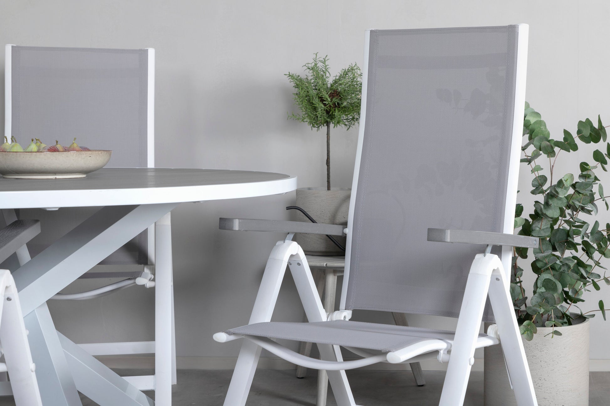 Parma Matbord med Albany Stolarna Matgrupp