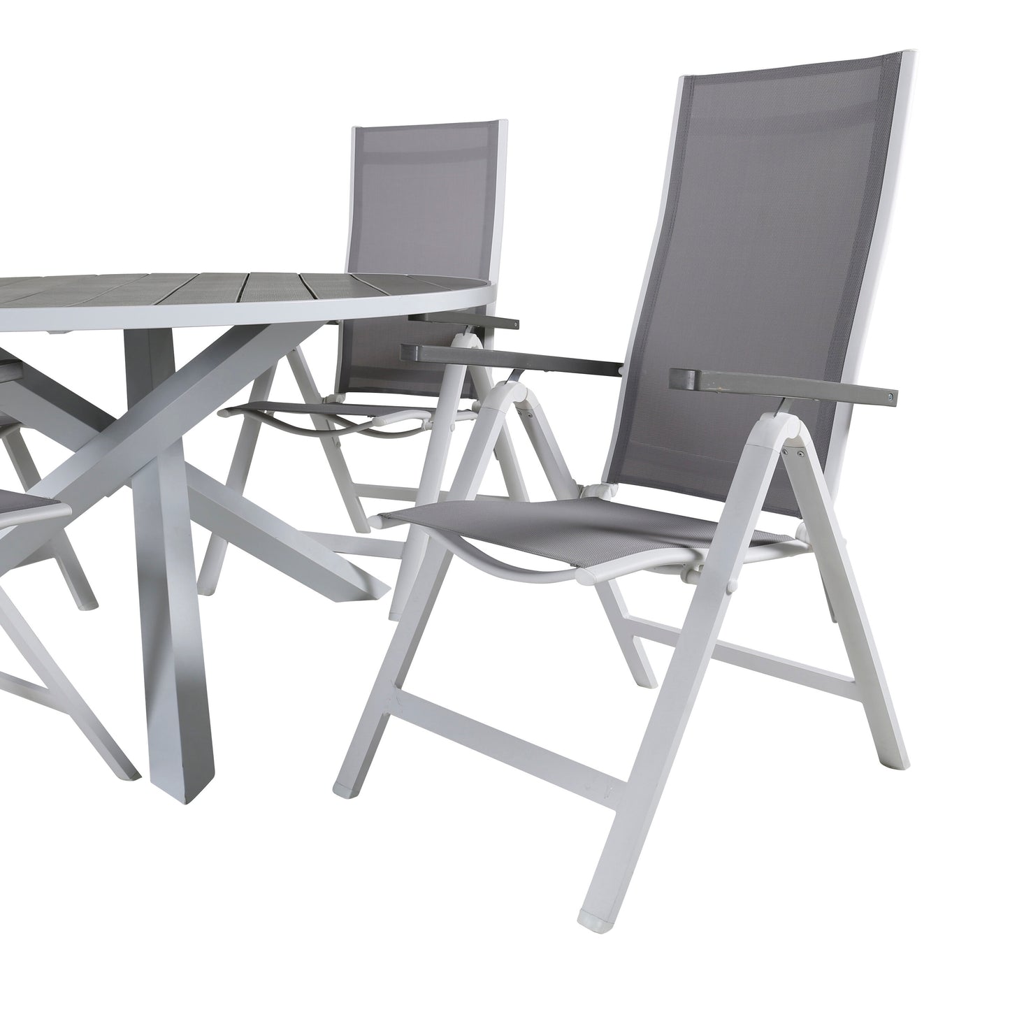 Parma Matbord med Albany Stolarna Matgrupp