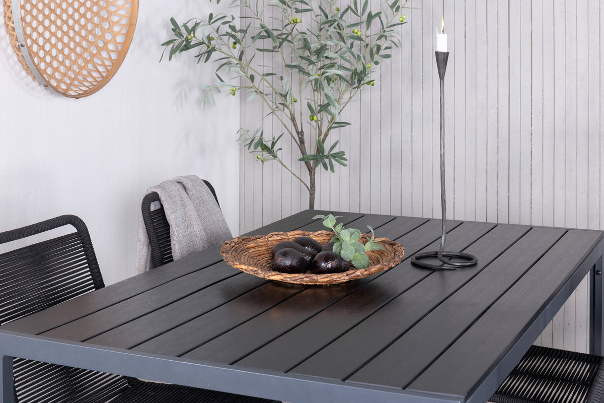 Break Matbord med Lindos Stolarna – Bord: 74x150x90 Stol: 59x86x57