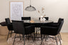 Copenhagen Matbord med Petra Stolarna – Bord: ⌀140 Stol: 60x87x57