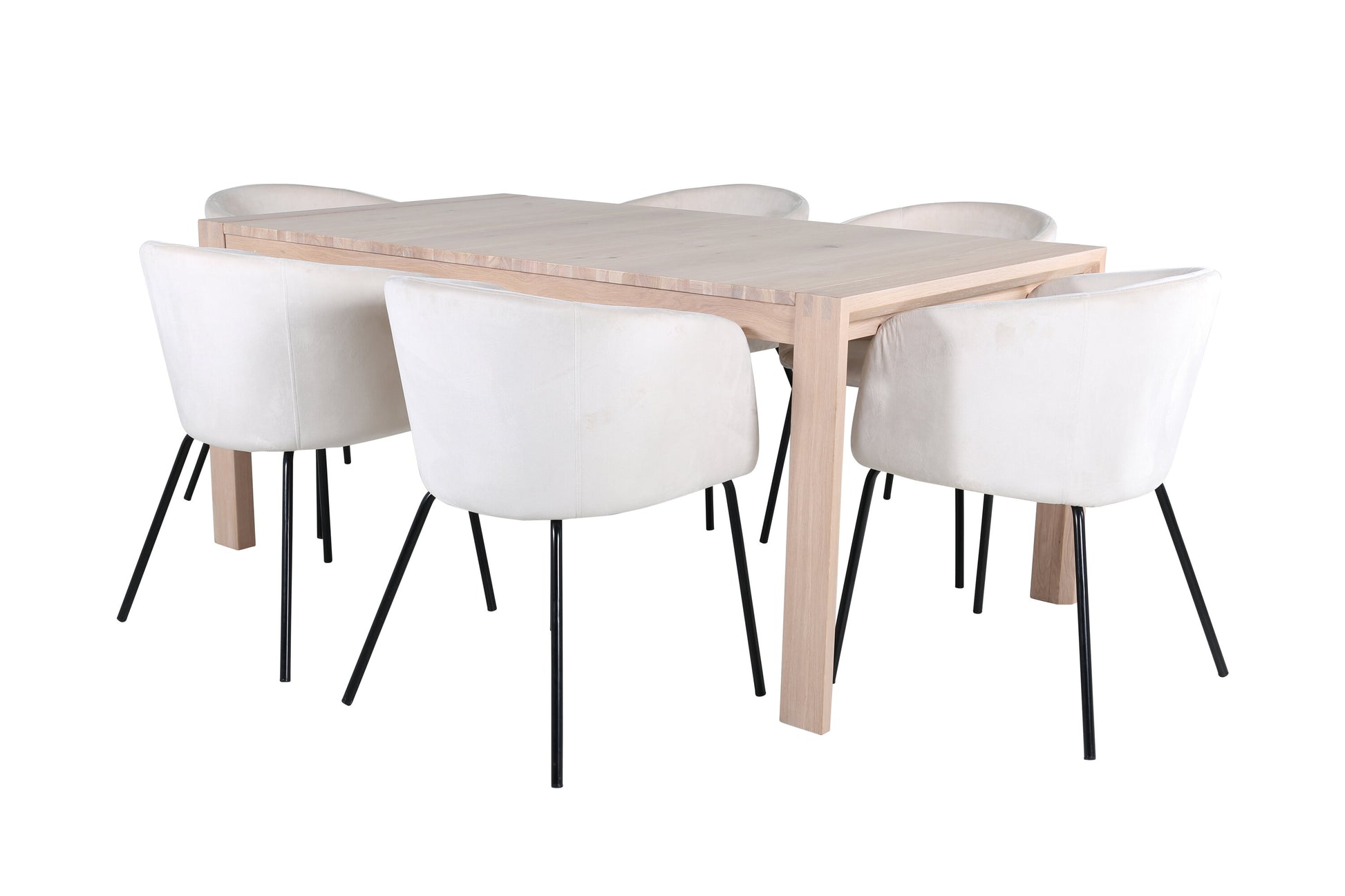 Slider Matbord med Berit Stolarna Matgrupp