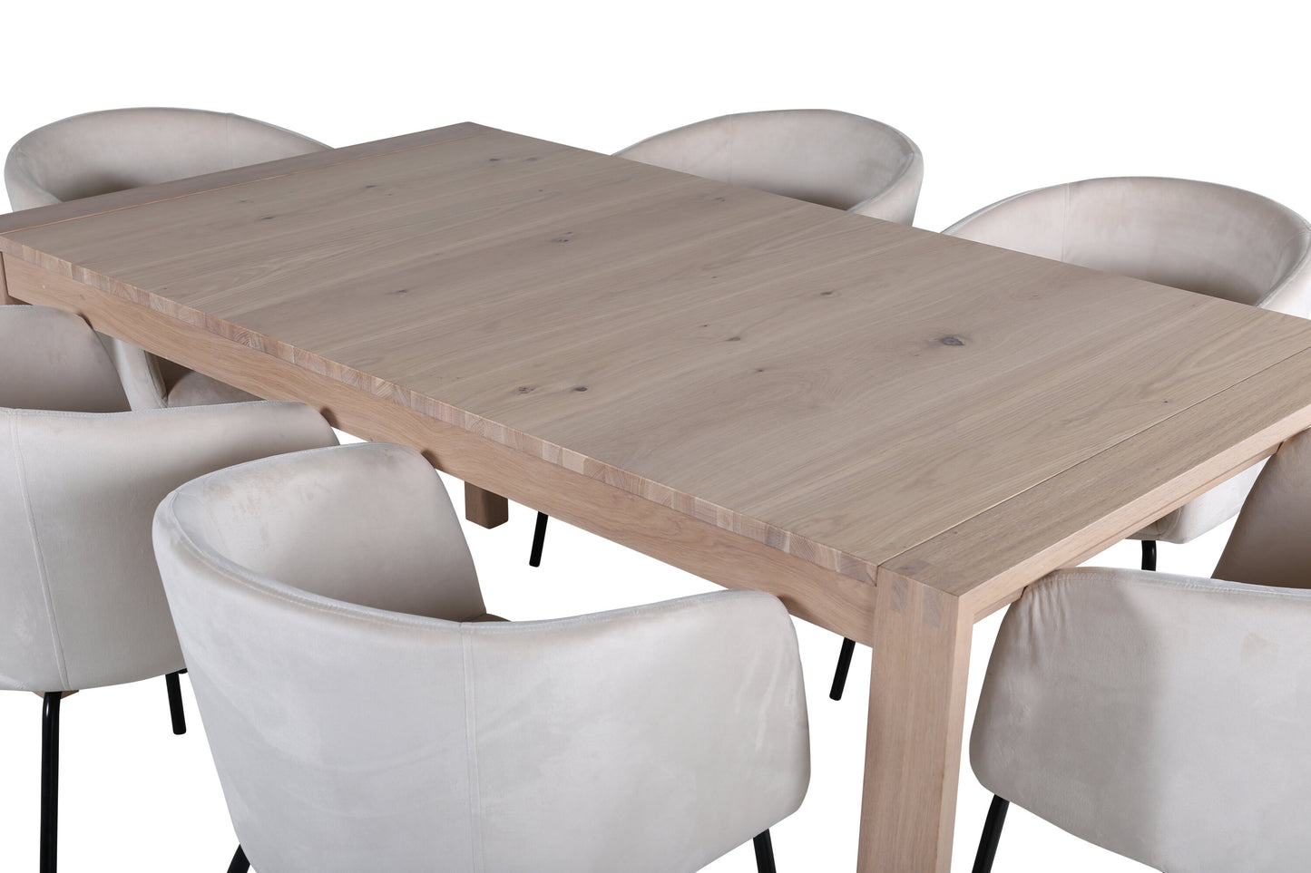 Slider Matbord med Berit Stolarna Matgrupp