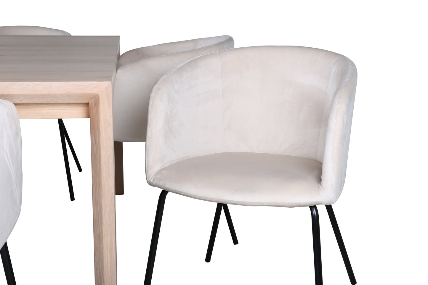 Slider Matbord med Berit Stolarna Matgrupp