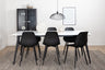 Jimmy Matbord med Polar Stolarna – Bord: 76x195x90 Stol: 58x81x45,5