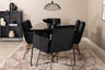 Petra Matbord med Petra Stolarna – Bord: 75x190x90 Stol: 60x87x57