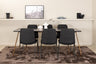 Petra Matbord med Muce Stolarna – Bord: 75x190x90 Stol: 63x84x43