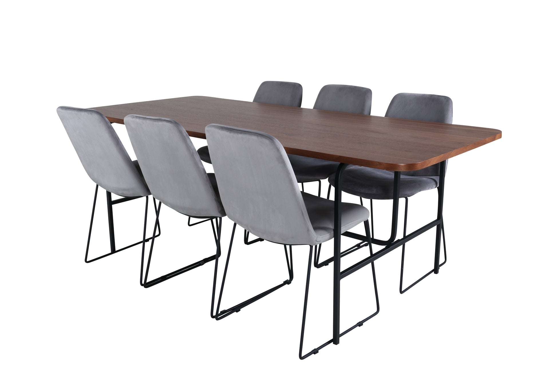 Uno Matbord med Muce Stolarna Matgrupp