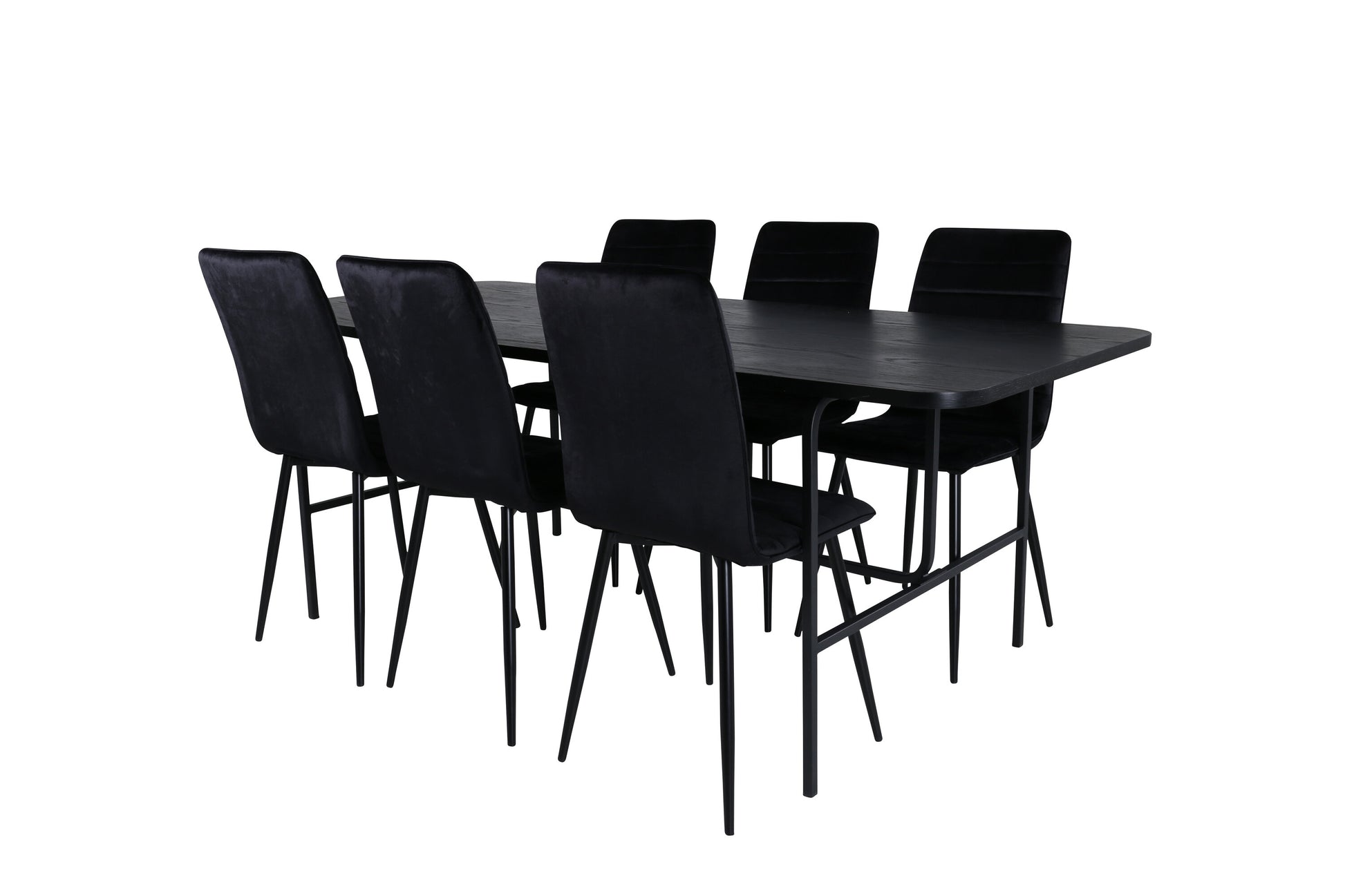 Uno Matbord med Windu Stolarna Matgrupp