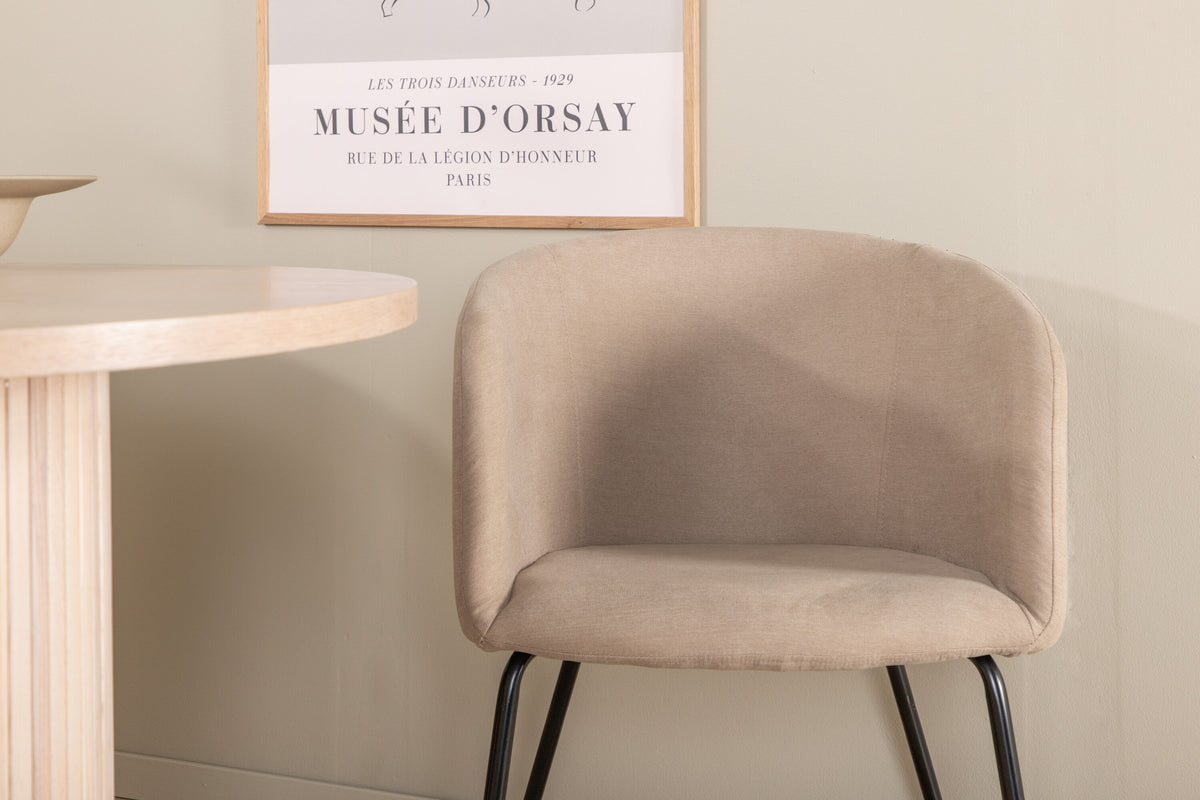 Bianca Matbord med Berit Stolarna – Bord: 75x200x90 Stol: 55x78x55