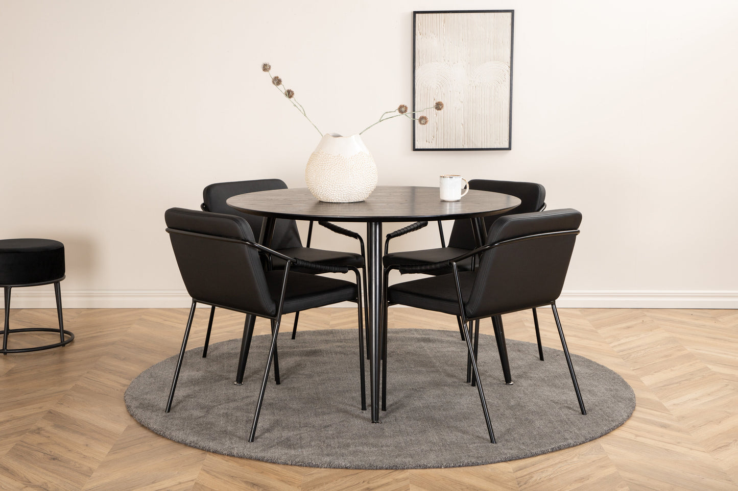 Dipp Matbord med Tvist Stolarna Matgrupp
