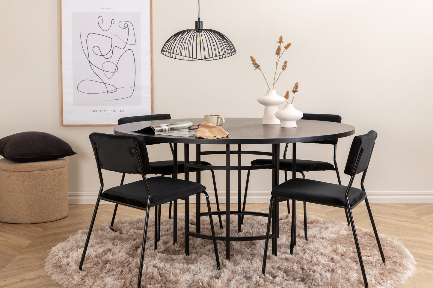 Copenhagen Matbord med Kenth Stolarna Matgrupp