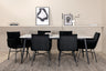 Jimmy Matbord med Petra Stolarna – Bord: 76x195x90 Stol: 60x87x57