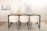 Pelle Matbord med Berit Stolarna – Bord: 75x190x90 Stol: 55x78x55