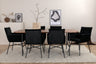 Uno Matbord med Petra Stolarna – Bord: 74x200x90 Stol: 60x87x57