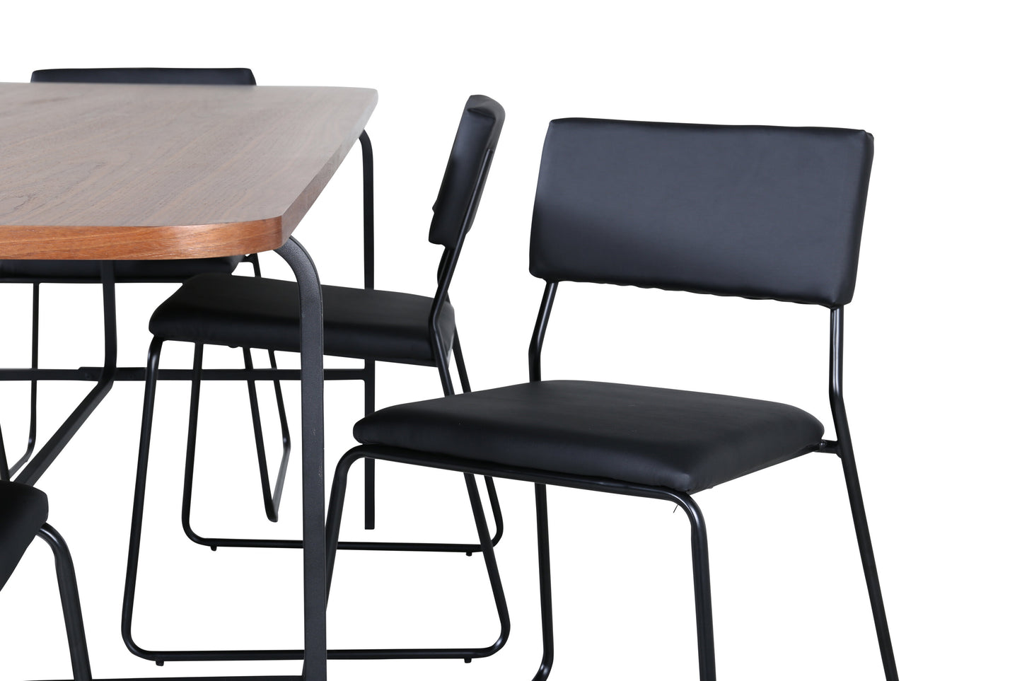 Uno Matbord med Kenth Stolarna Matgrupp