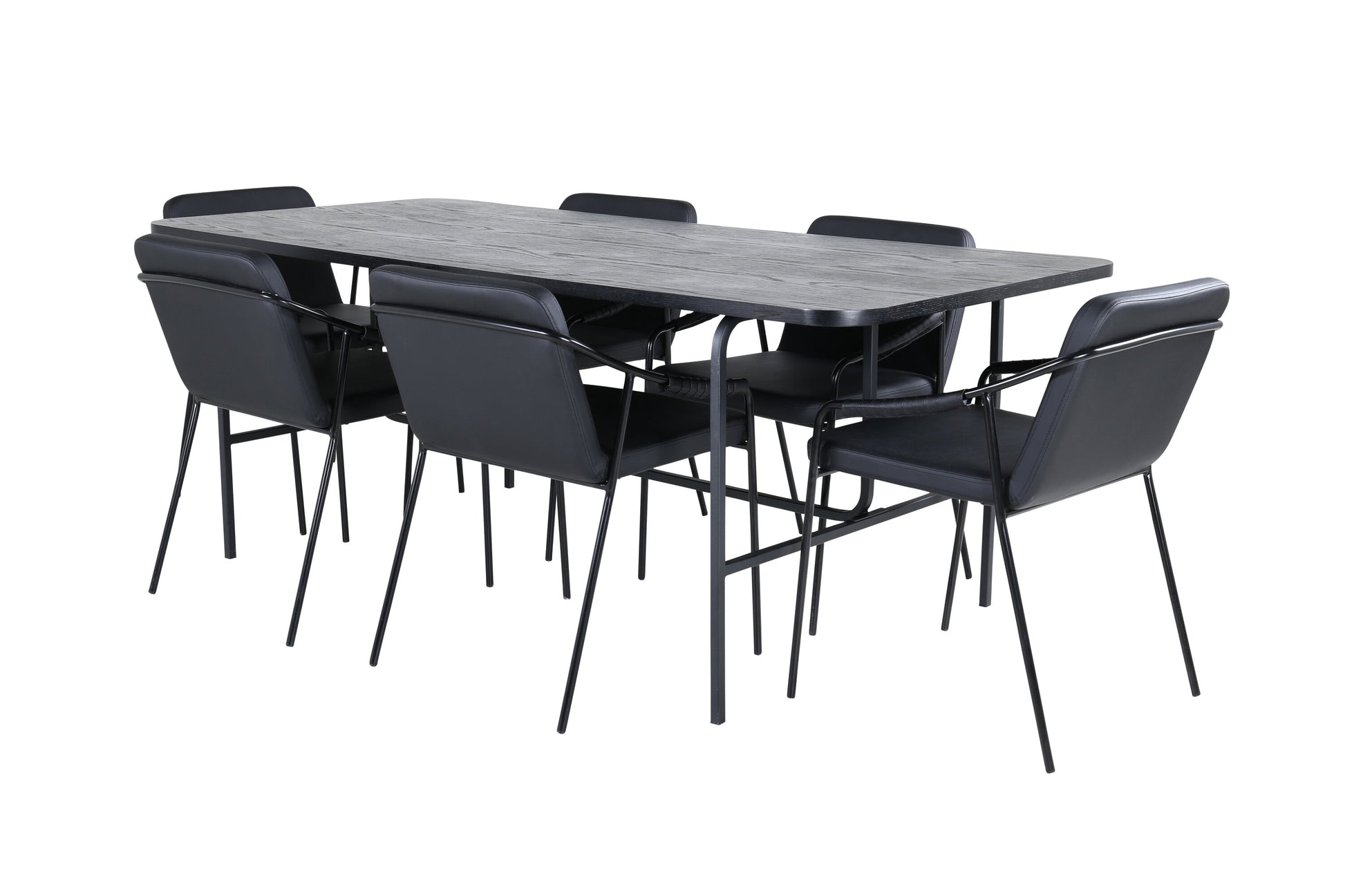 Uno Matbord med Tvist Stolarna Matgrupp