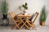 Kenya Matbord med Kenya Stolarna – Bord: 75x120x70 Stol: 62x89x47