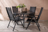 Break Matbord med Break Stolarna – Bord: ⌀120 Stol: 62x107,5x55