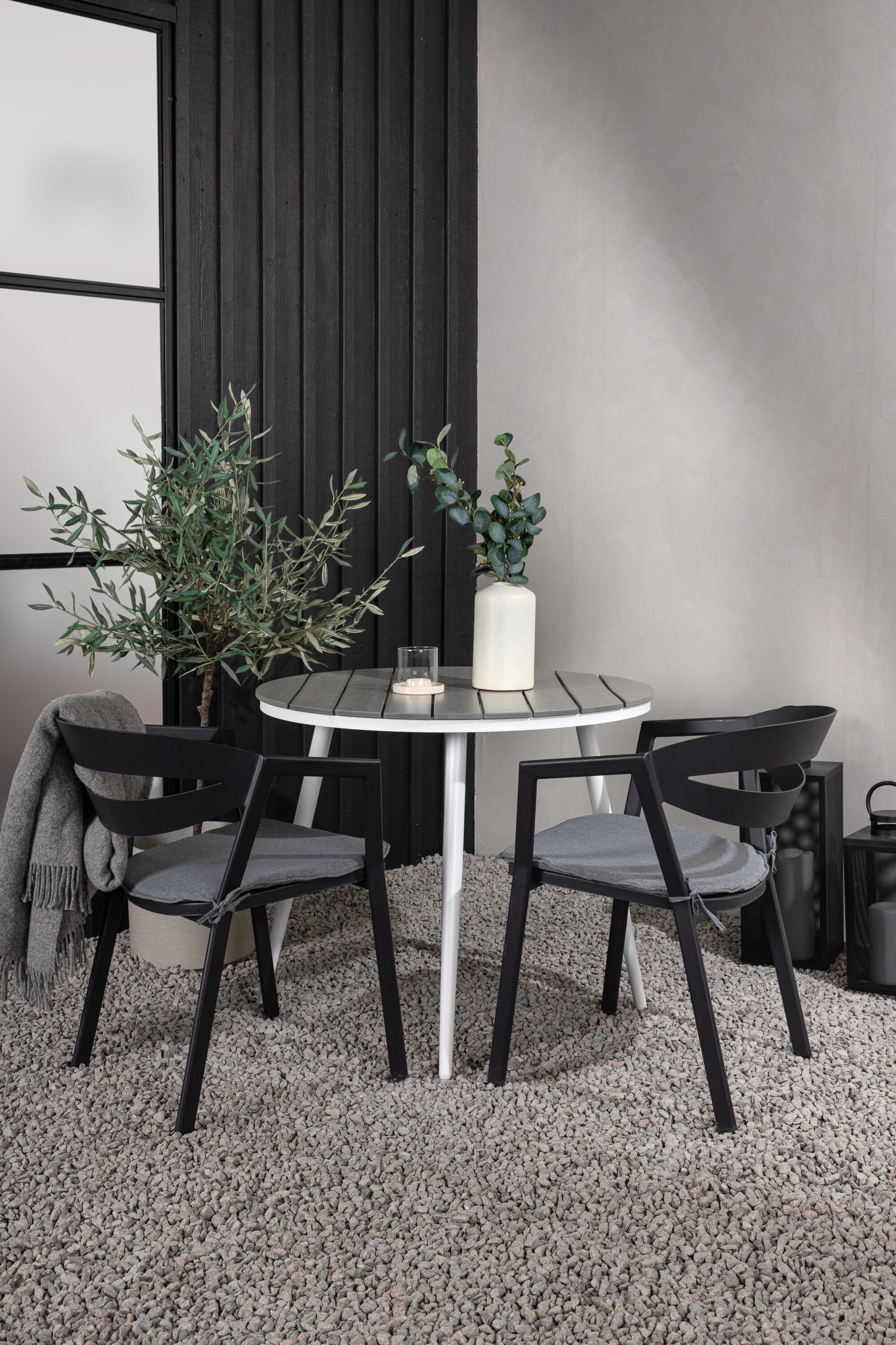 Break Matbord med Slit Stolarna Matgrupp