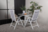 Break Matbord med Break Stolarna – Bord: ⌀90 Stol: 62x107,5x55