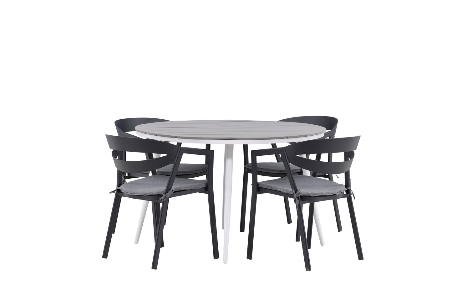 Break Matbord med Slit Stolarna Matgrupp
