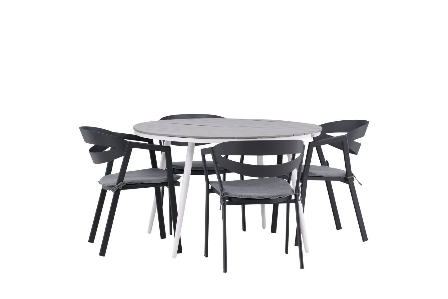 Break Matbord med Slit Stolarna Matgrupp