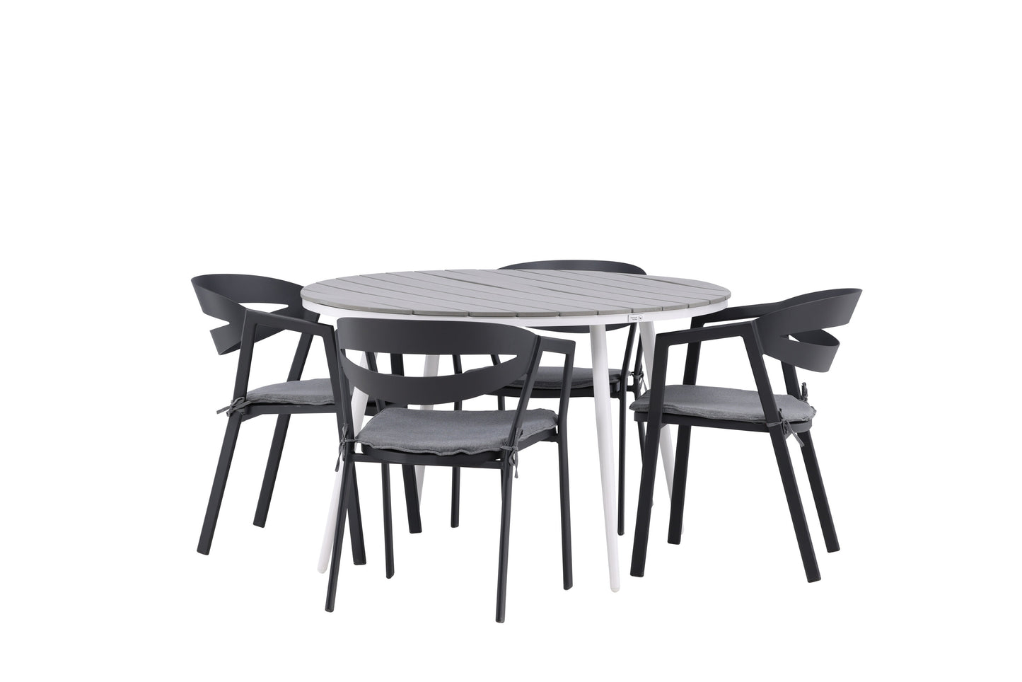 Break Matbord med Slit Stolarna Matgrupp