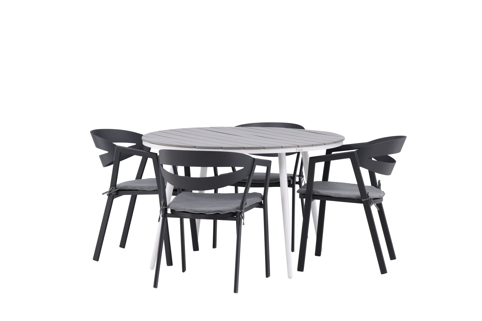 Break Matbord med Slit Stolarna Matgrupp