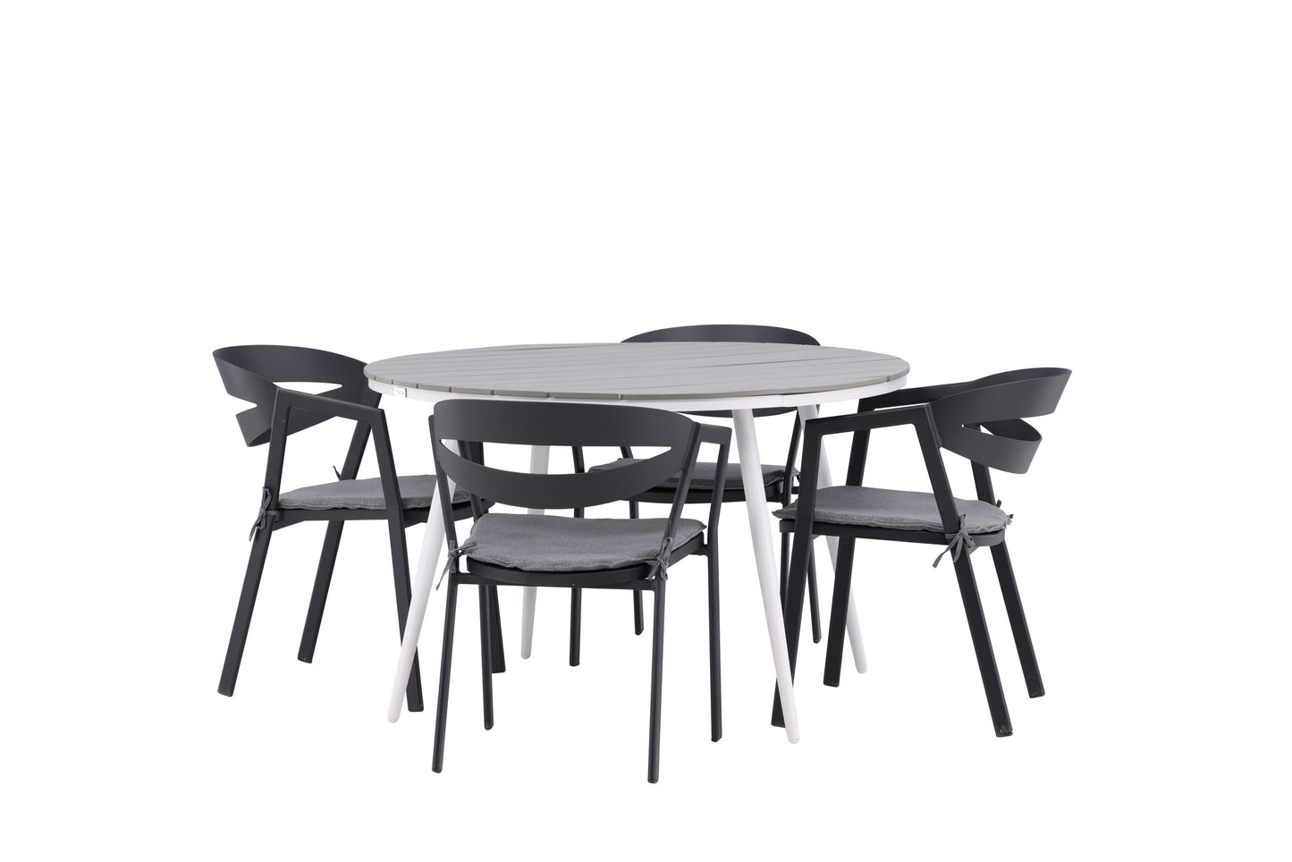 Break Matbord med Slit Stolarna Matgrupp